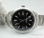 Replica Omega Watch Seamaster Co-Axial Black Face w/ Green Arabic